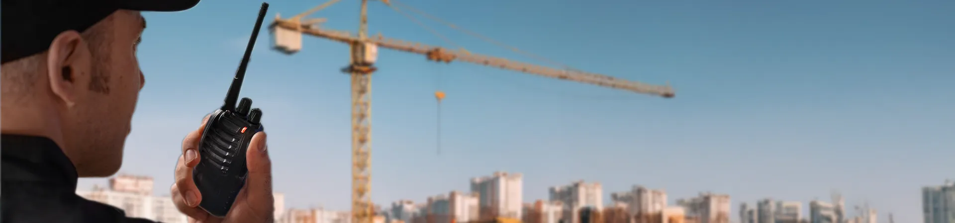 Construction Site Security Banner